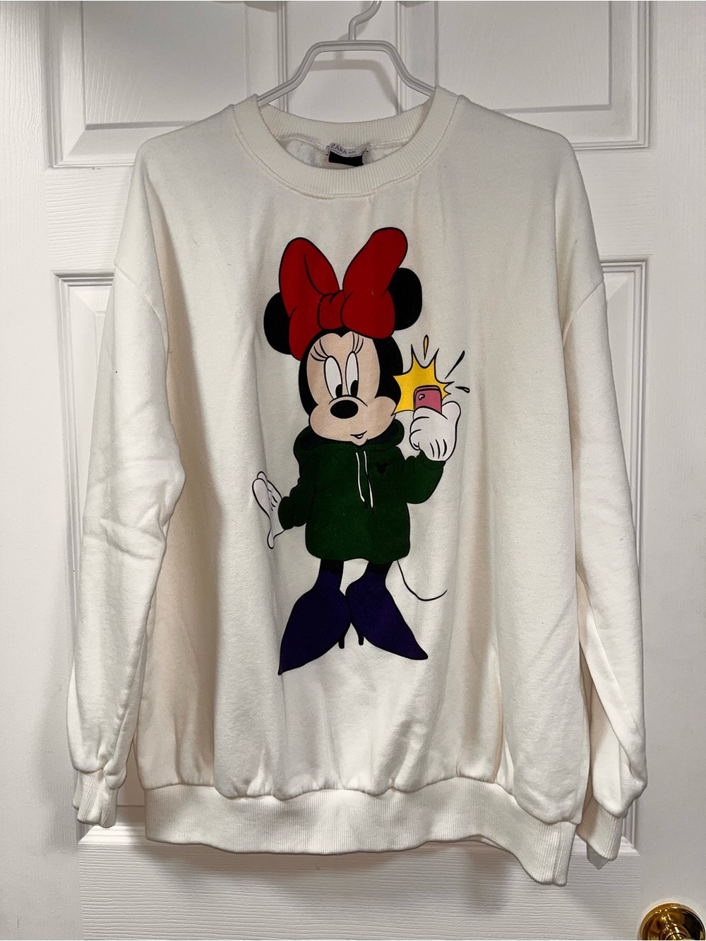 Minnie Mouse Crewneck Sweatshirt - Zara